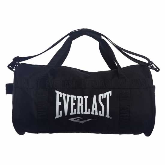 Everlast Цилиндрична Чанта Barrel Bag Черно/Бяло Дамски чанти