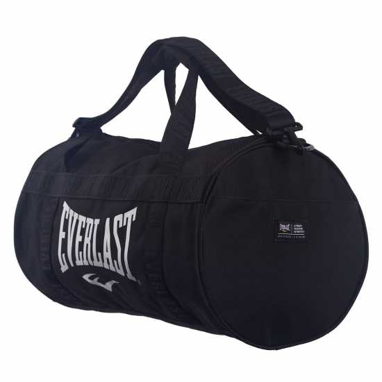 Everlast Цилиндрична Чанта Barrel Bag Black/White Дамски чанти