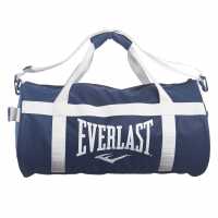 Цилиндрична Чанта Everlast Barrel Bag Navy/White Дамски чанти