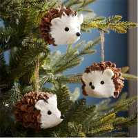 The Spirit Of Christmas 3Pk Tree Dec 54 Hedgehogs One Size  
