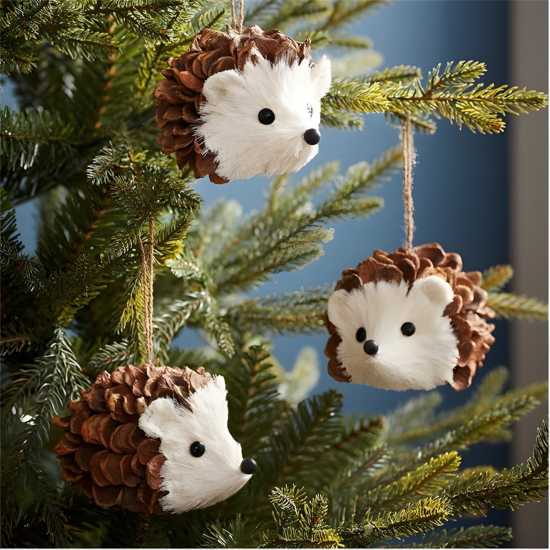 The Spirit Of Christmas 3Pk Tree Dec 54 Hedgehogs One Size  