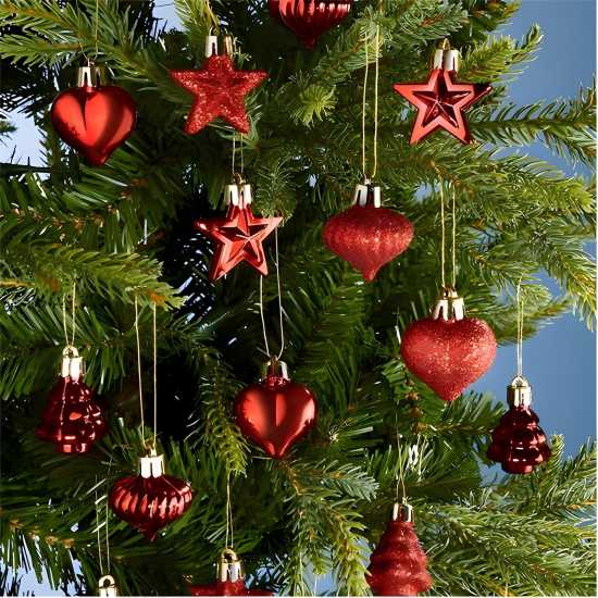 The Spirit Of Christmas 20Pc Baubles 54 Red One Size  Коледна украса