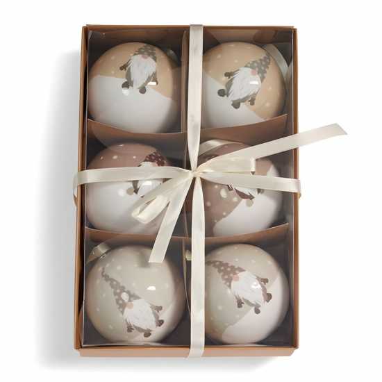 The Spirit Of Christmas 6Pk Tree Decorations 54 Gonk One Size  Коледна украса