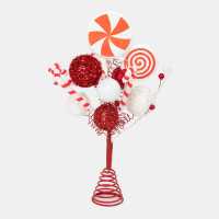 The Spirit Of Christmas Коледна Звезда Tree Topper 54 Candy Cane One Size  