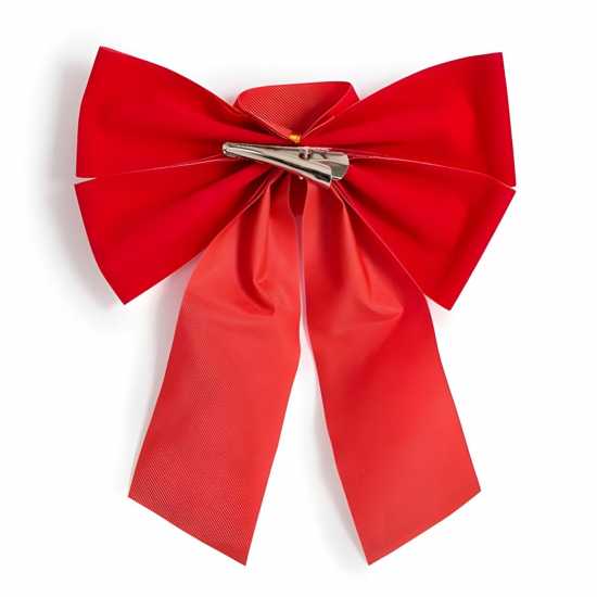 The Spirit Of Christmas 4Pk Velvet Bow 54 Red One Size  