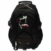 Ridge53 53 Bolton Backpack Черно/Червено Ученически раници