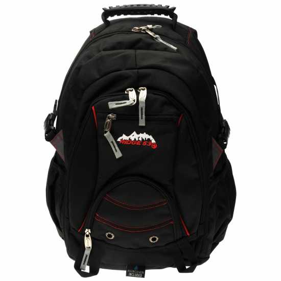 Ученически раници Ridge53 53 Bolton Backpack Черно/Червено Ridge53 53 Bolton Backpack Черно/Червено Ученически раници