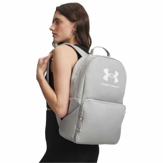 Under Armour Adults Essential Backpack Titanium/White Under Armour Adults Essential Backpack Titanium/White