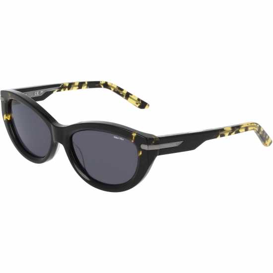 Nike Crescent Fawn Cat Eye Sunglasses Black / Grey 