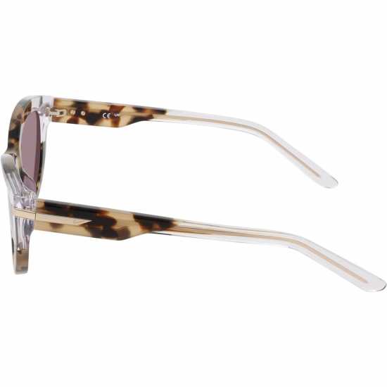 Nike Crescent Fawn Cat Eye Sunglasses KhakiTrt/Violet 