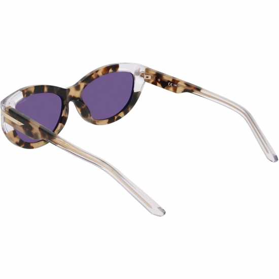 Nike Crescent Fawn Cat Eye Sunglasses KhakiTrt/Violet 