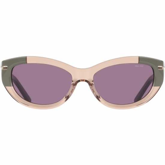 Nike Crescent Fawn Cat Eye Sunglasses Sand / Green 