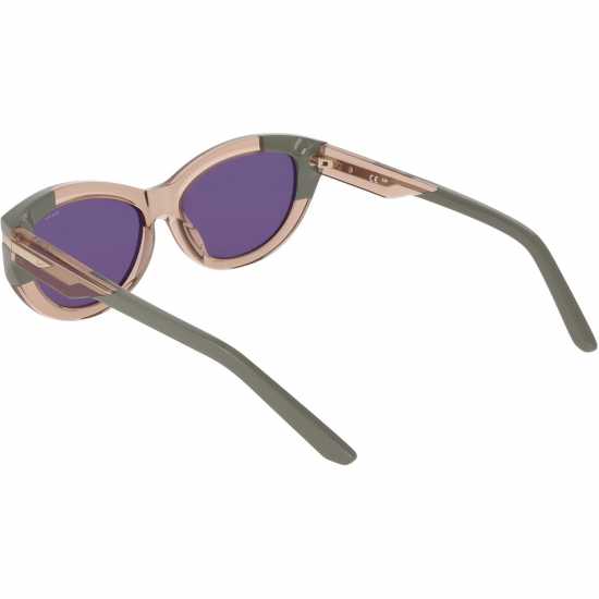 Nike Crescent Fawn Cat Eye Sunglasses Sand / Green 