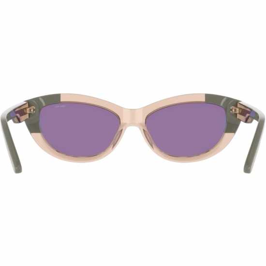 Nike Crescent Fawn Cat Eye Sunglasses Sand / Green 