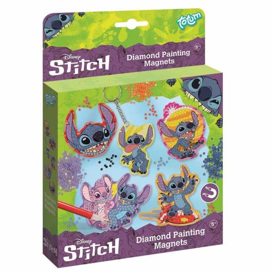 Totum Disney Stitch Diamond Painting Magnets  