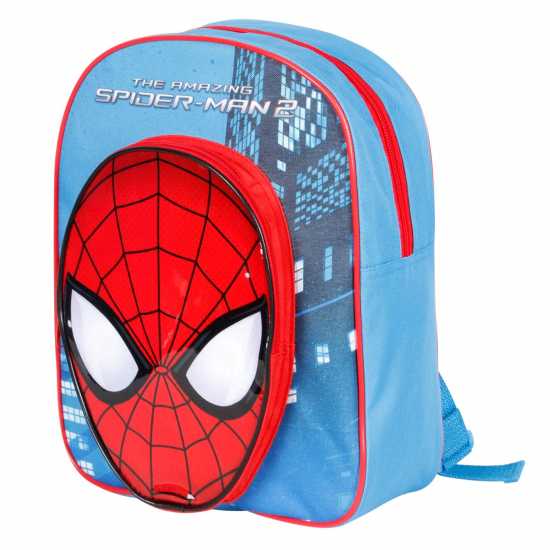 Character Pocket Rucksack Childrens Спайдърмен 