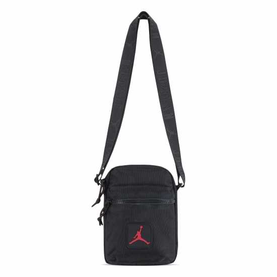 Портфейли Air Jordan Logo Crossbody Bag Juniors Черно Air Jordan Logo Crossbody Bag Juniors Черно Портфейли