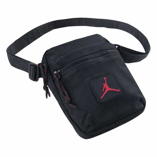 Портфейли Air Jordan Logo Crossbody Bag Juniors Черно Air Jordan Logo Crossbody Bag Juniors Черно Портфейли
