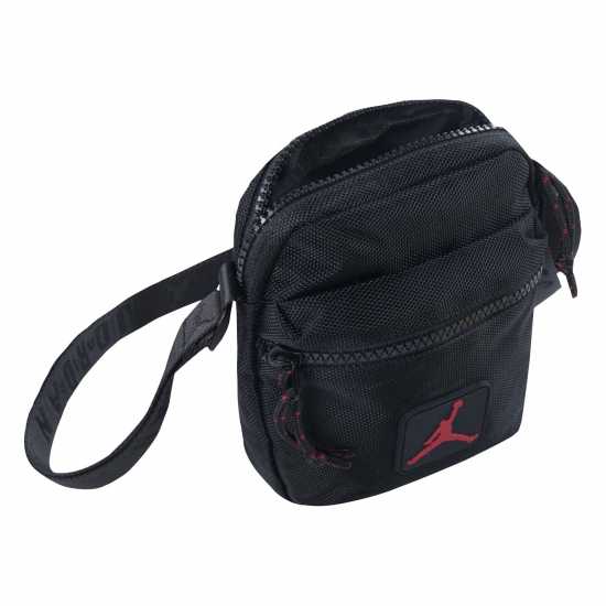 Портфейли Air Jordan Logo Crossbody Bag Juniors Черно Air Jordan Logo Crossbody Bag Juniors Черно Портфейли