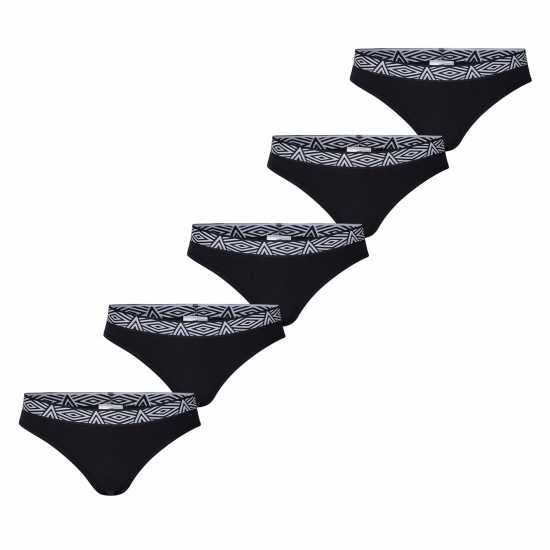 Umbro 5-Pack Briefs Womens Черно Дамско бельо