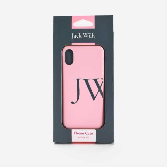 Jack Wills Iphone X Case Розово Дамски чанти