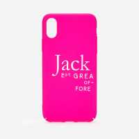 Jack Wills Iphone X Case Магента Дамски чанти