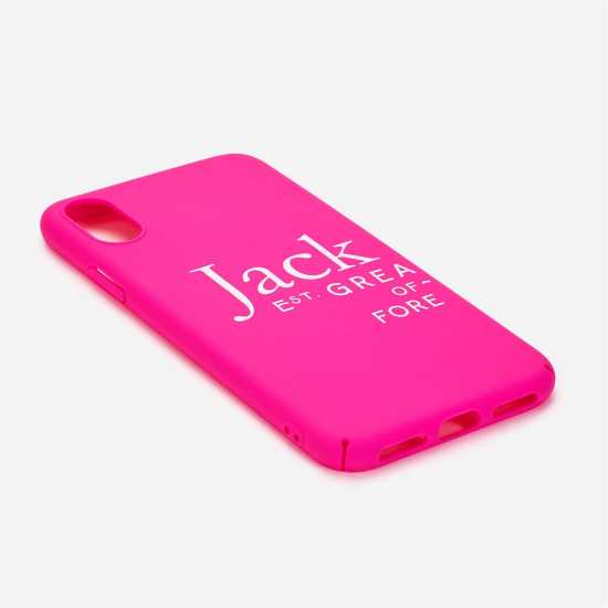 Jack Wills Iphone X Case Magenta Дамски чанти
