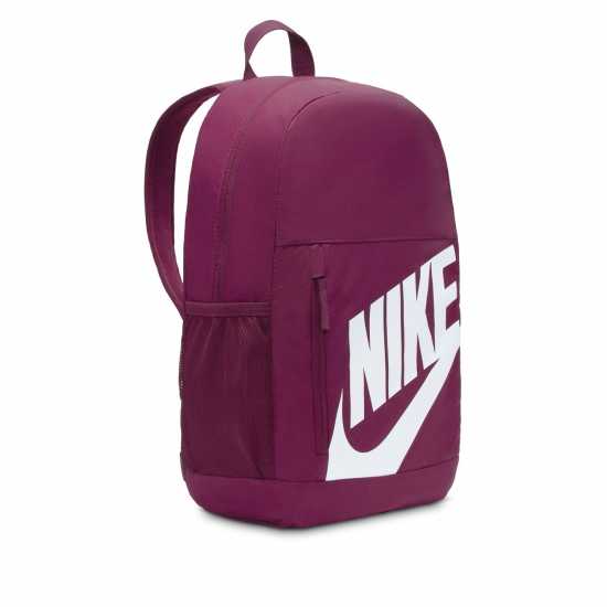 Nike Детска Раница Elemental Backpack Juniors Bordeaux/White Ученически раници