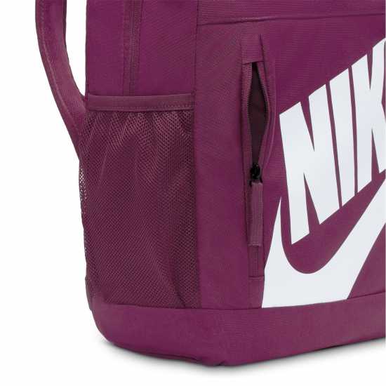Nike Детска Раница Elemental Backpack Juniors Bordeaux/White Ученически раници
