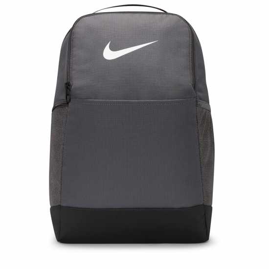 Nike Brasilia Backpack Сиво/Черно Ученически раници