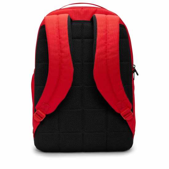 Ученически раници Nike Brasilia Backpack Uni Red/Blk/Wht Nike Brasilia Backpack Uni Red/Blk/Wht Ученически раници