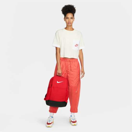 Ученически раници Nike Brasilia Backpack Uni Red/Blk/Wht Nike Brasilia Backpack Uni Red/Blk/Wht Ученически раници