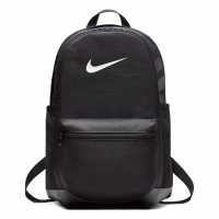 Sale Nike Brasilia Backpack Black/White Ученически раници