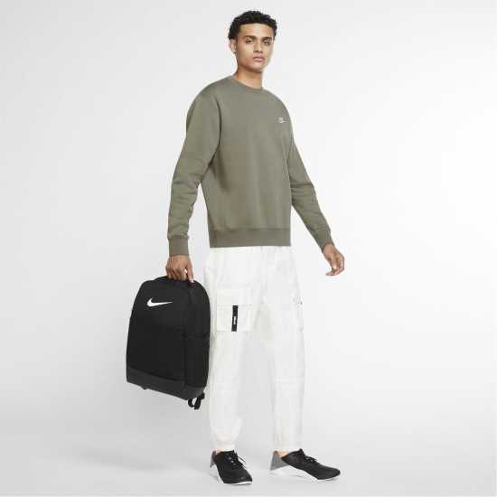 Ученически раници Nike Brasilia Backpack Черно/Бяло Nike Brasilia Backpack Черно/Бяло Ученически раници