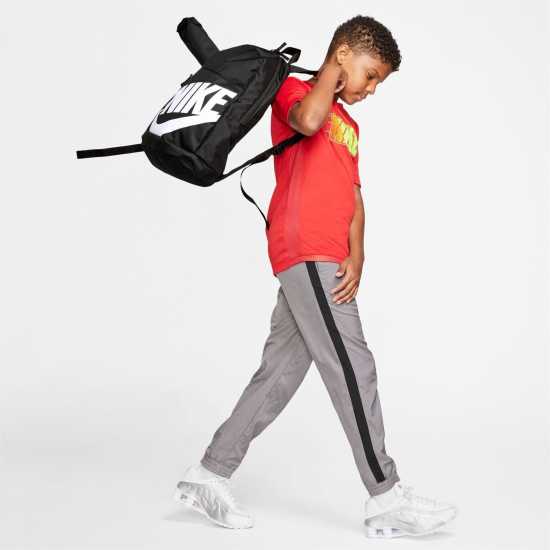 Nike Elemental Backpack Black/White Ученически раници