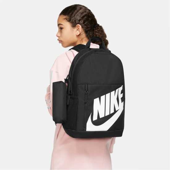 Ученически раници Nike Elemental Backpack Черно/Бяло Nike Elemental Backpack Черно/Бяло Ученически раници