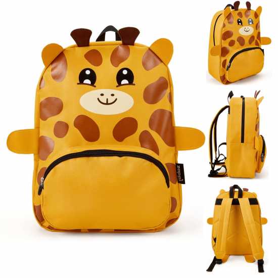Ученически раници Zappi Co Zappi Co Baby Animal Backpack Set (Backpack Lunch Box Pencil Case) Zappi Co Zappi Co Baby Animal Backpack Set (Backpack Lunch Box Pencil Case) Ученически раници