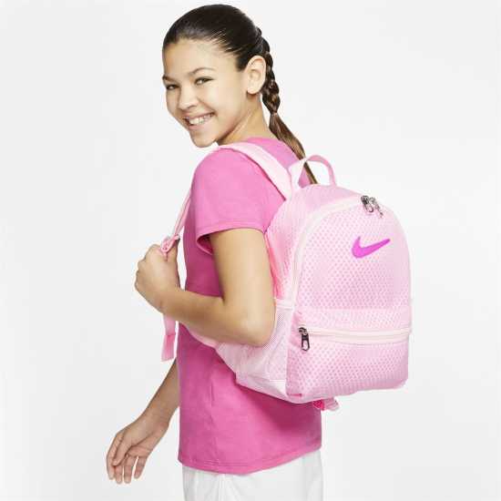 Nike Основна Раница Mini Base Backpack Pink Ученически раници