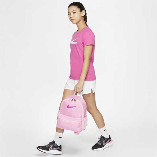 Nike Основна Раница Mini Base Backpack Pink Ученически раници