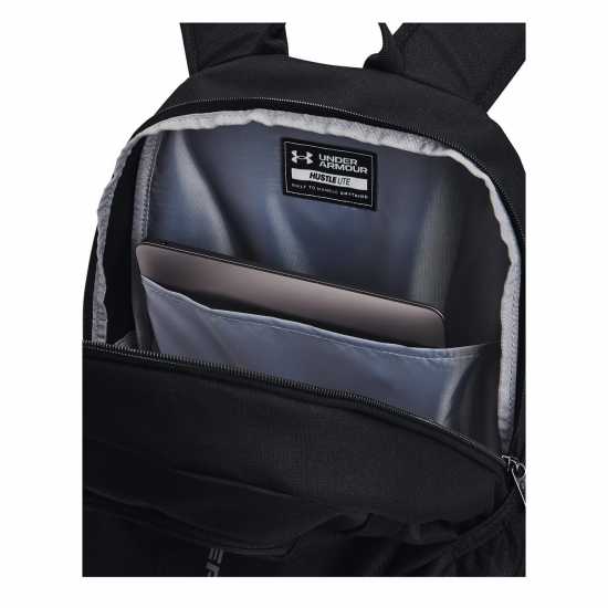 Sale Under Armour Hustle Lite Backpack Black Ученически раници
