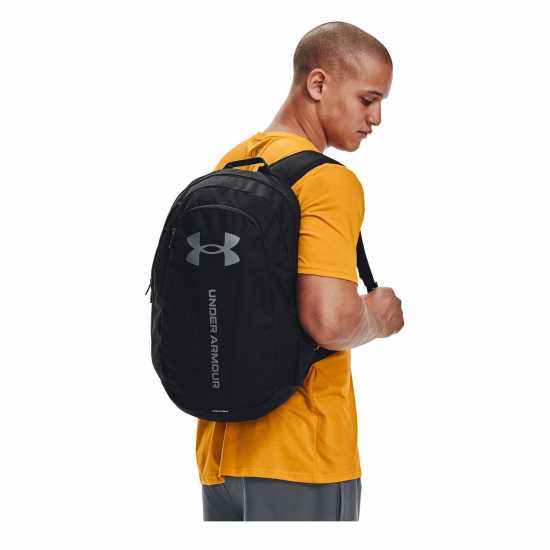 Ученически раници Under Armour Armour Ua Hustle Lite Backpack Черно Under Armour Armour Ua Hustle Lite Backpack Черно Ученически раници