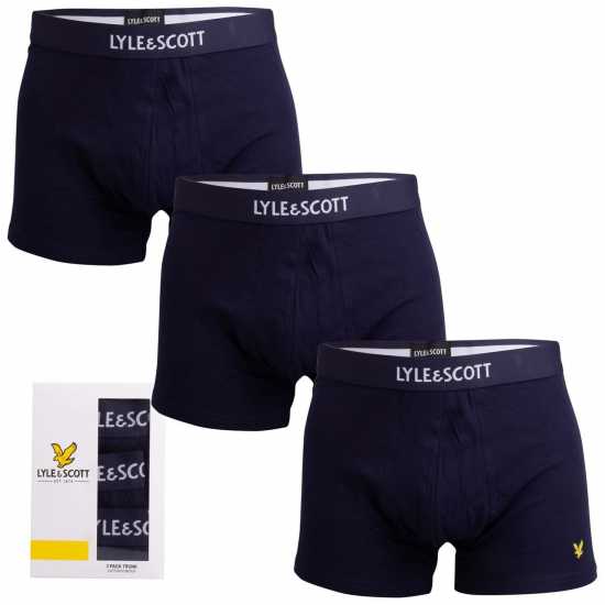 Lyle And Scott Devon 3 Pack Boxer Shorts  