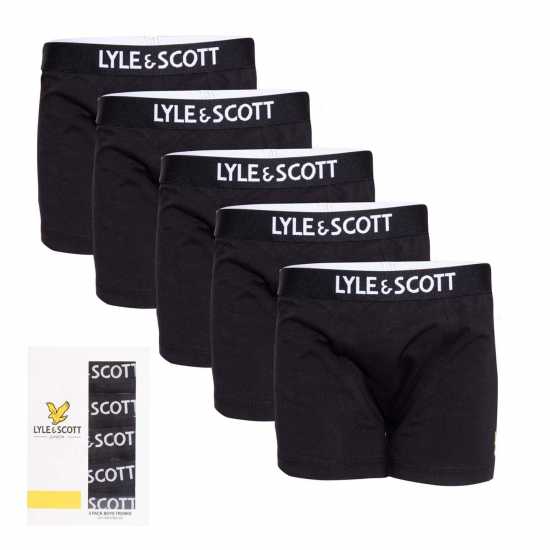 Lyle And Scott Gacy 5 Pack Trunks  