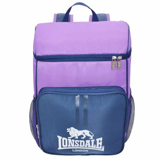 Lonsdale Спортна Раница Sport Backpack Purple/Navy Ученически раници