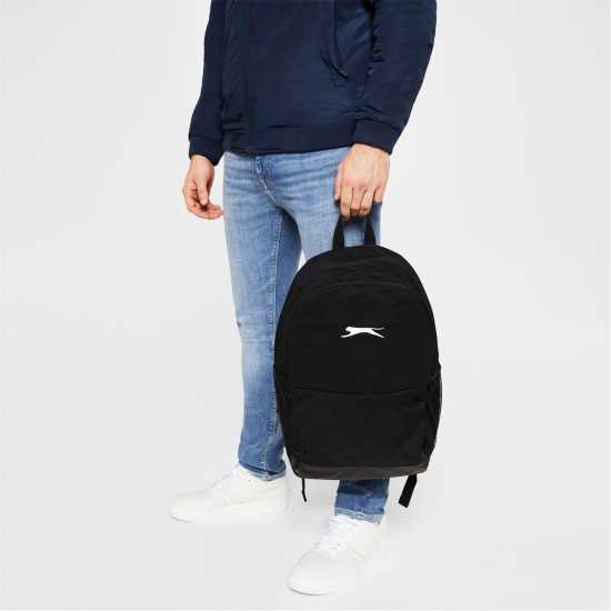 Slazenger Раница Tech Backpack Черно Ученически раници