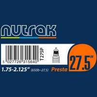 27.5 X 1.75-2.1 Presta Valve Inner Tube 27.5 X 1.75-2.1 Presta Valve Inner Tube
