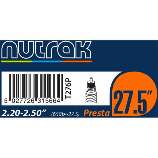 Nutrak 27.5 X 2.2-2.5 Presta Valve Inner Tube  Колоездачни аксесоари