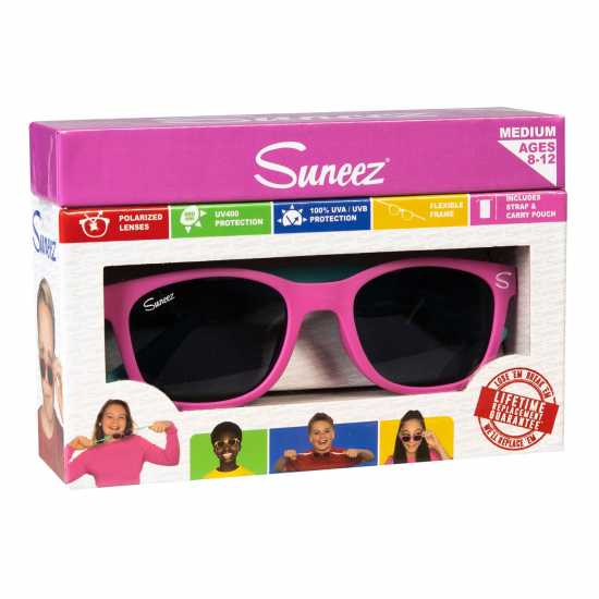 Поляризирани Слънчеви Очила Suneez Polarised Sunglasses Juniors Розово Слънчеви очила