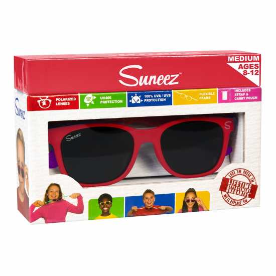 Поляризирани Слънчеви Очила Suneez Polarised Sunglasses Juniors Червено Слънчеви очила
