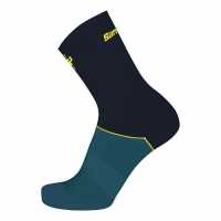 Santini Maillot Jaune Tour De France Socks  Колоездачни аксесоари